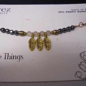 Chavez For Charity - 3 Frather Necklace